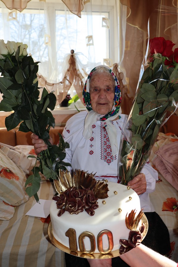 100 років святкує жителька Білоцерківської громади!