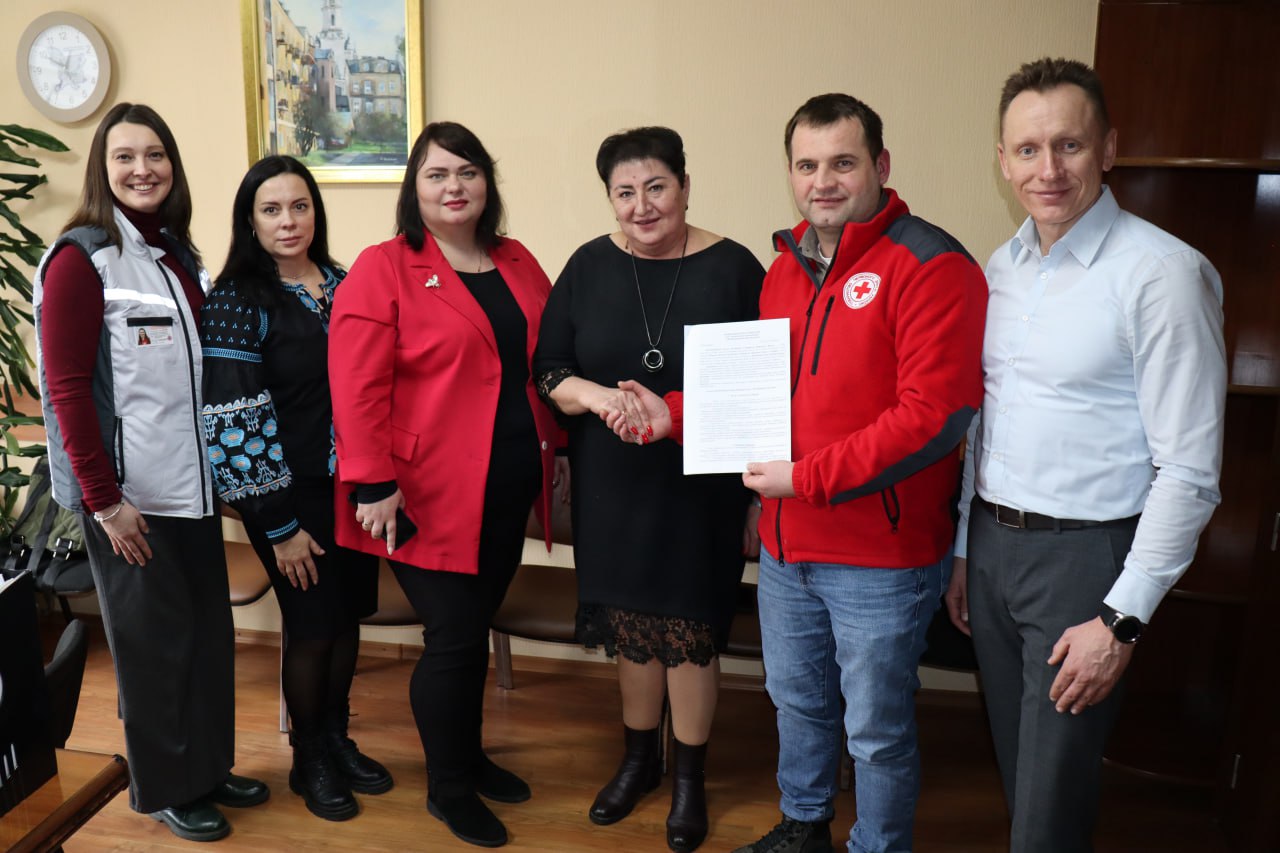 Підписано Меморандум про співпрацю з Товариством Червоного Хреста України
