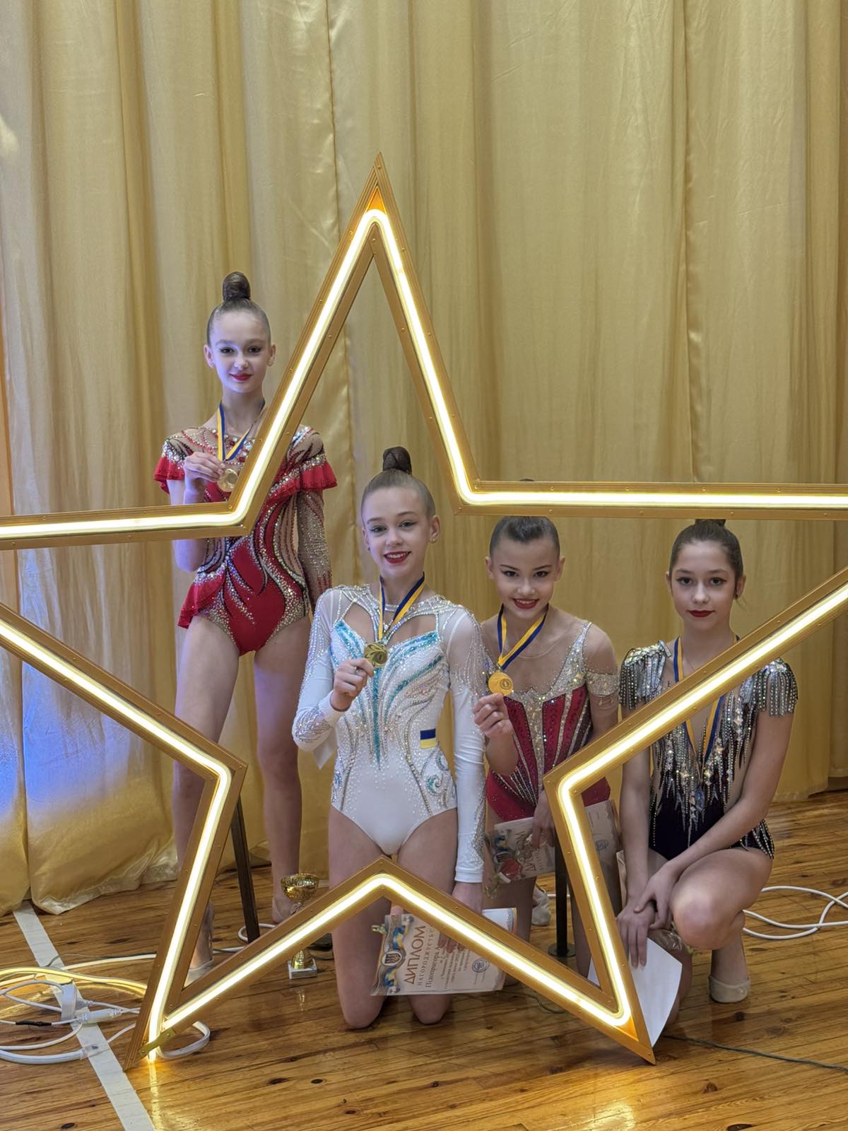 Чемпіонат ДЮСШ «Юність» з художньої гімнастики «Зимова казка»
