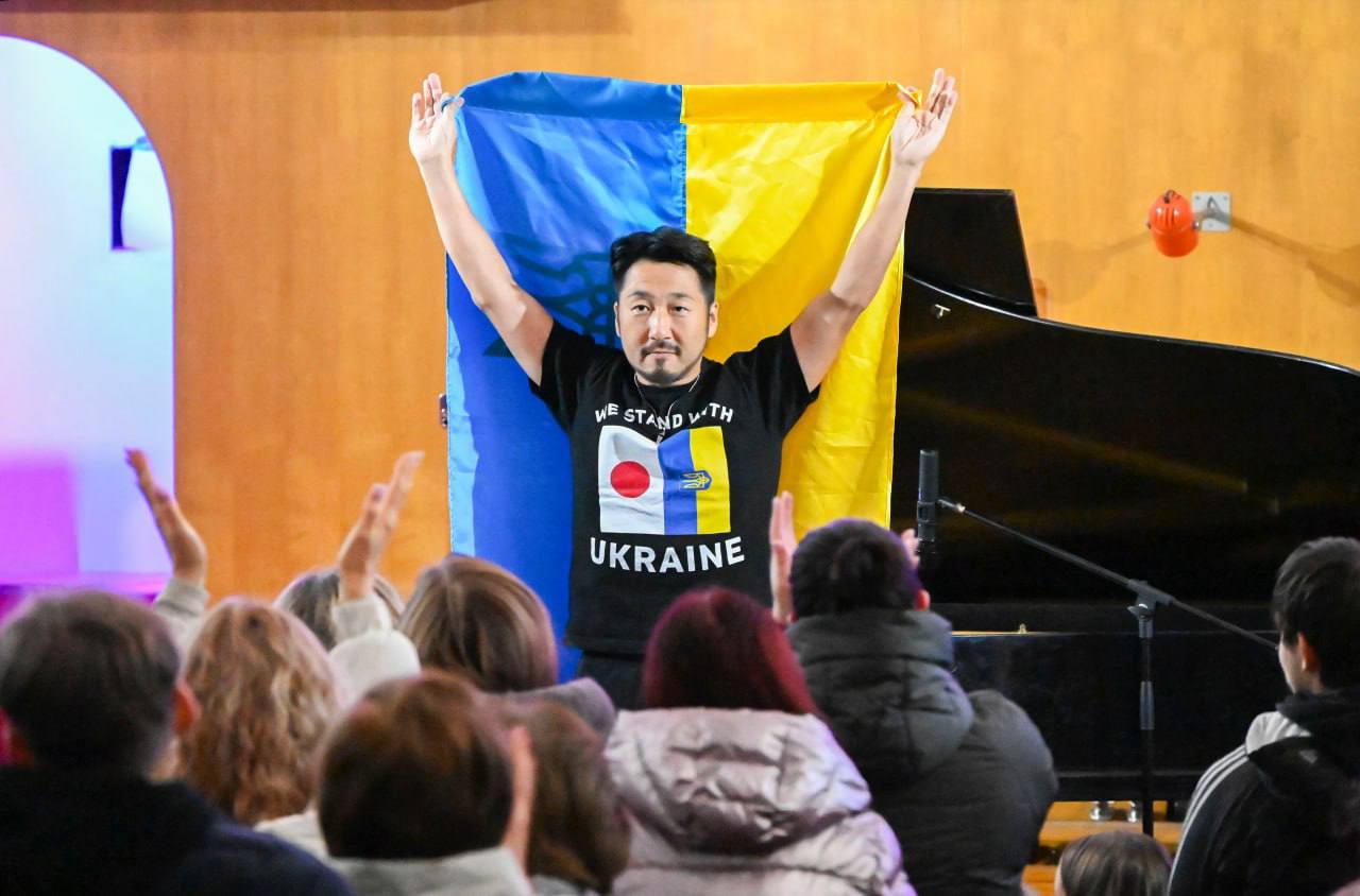 Піаніст-віртуоз Темпей Накамура у Білій Церкві