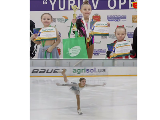 На Льодовій арені відбувся відкритий Чемпіонат Білоцерківської міської територіальної громади з фігурного катання!