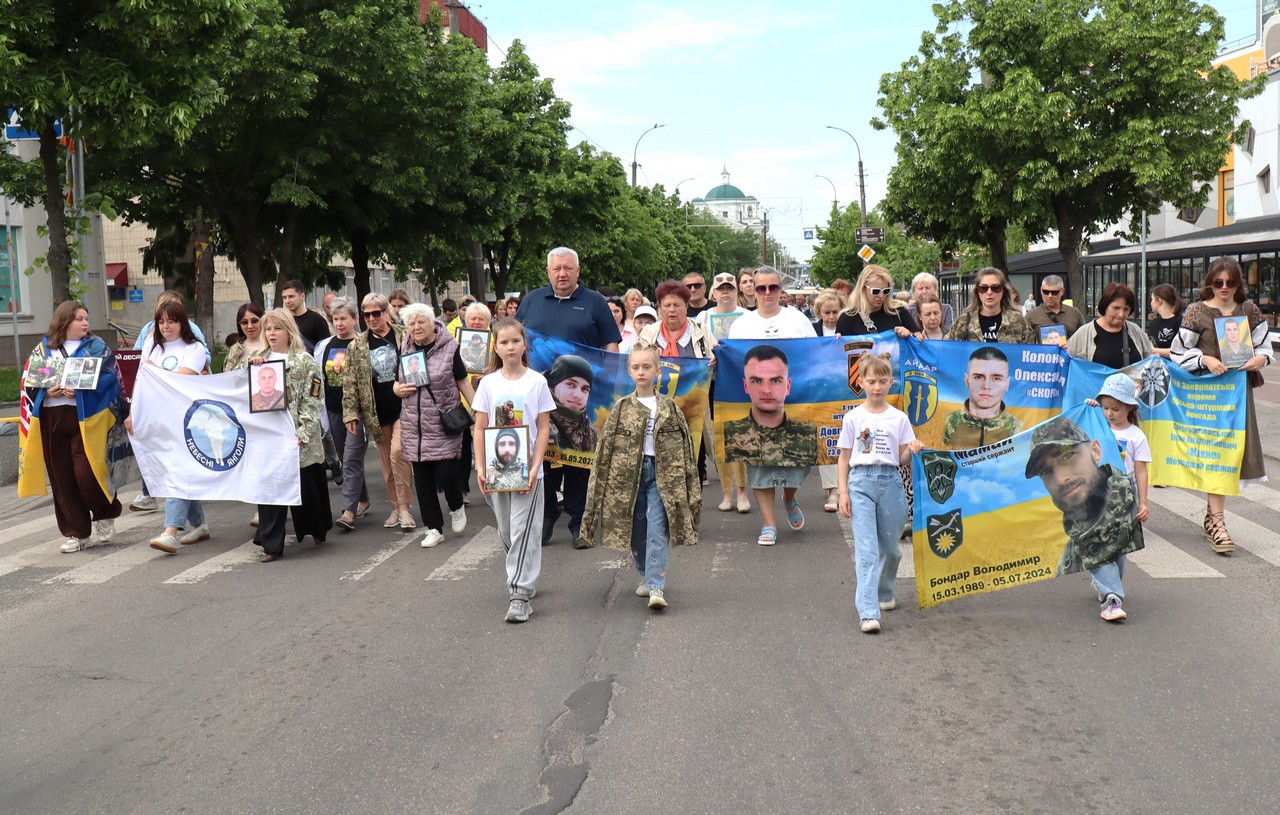 Їхній подвиг — у серці нації: у Білій Церкві вшанували пам’ять Героїв