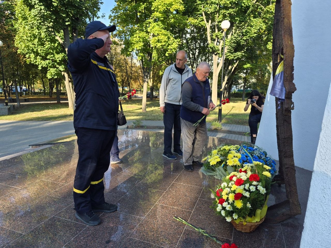 У Білій Церкві вшанували рятувальників з нагоди професійного свята