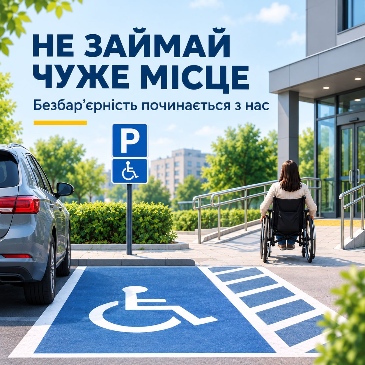 Безбар’єрність починається з простих речей