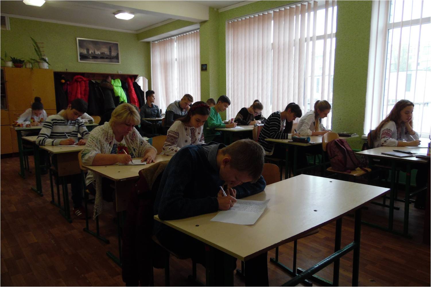 Участь учнів і педагогів Білої Церкви у ХVІІ Всеукраїнському радіодиктанті національної єдності