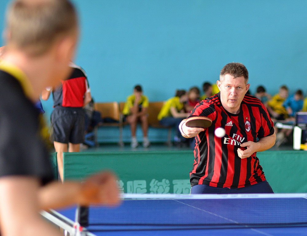 Відбувся Всеукраїнський відкритий турнір із настільного тенісу серед ветеранів