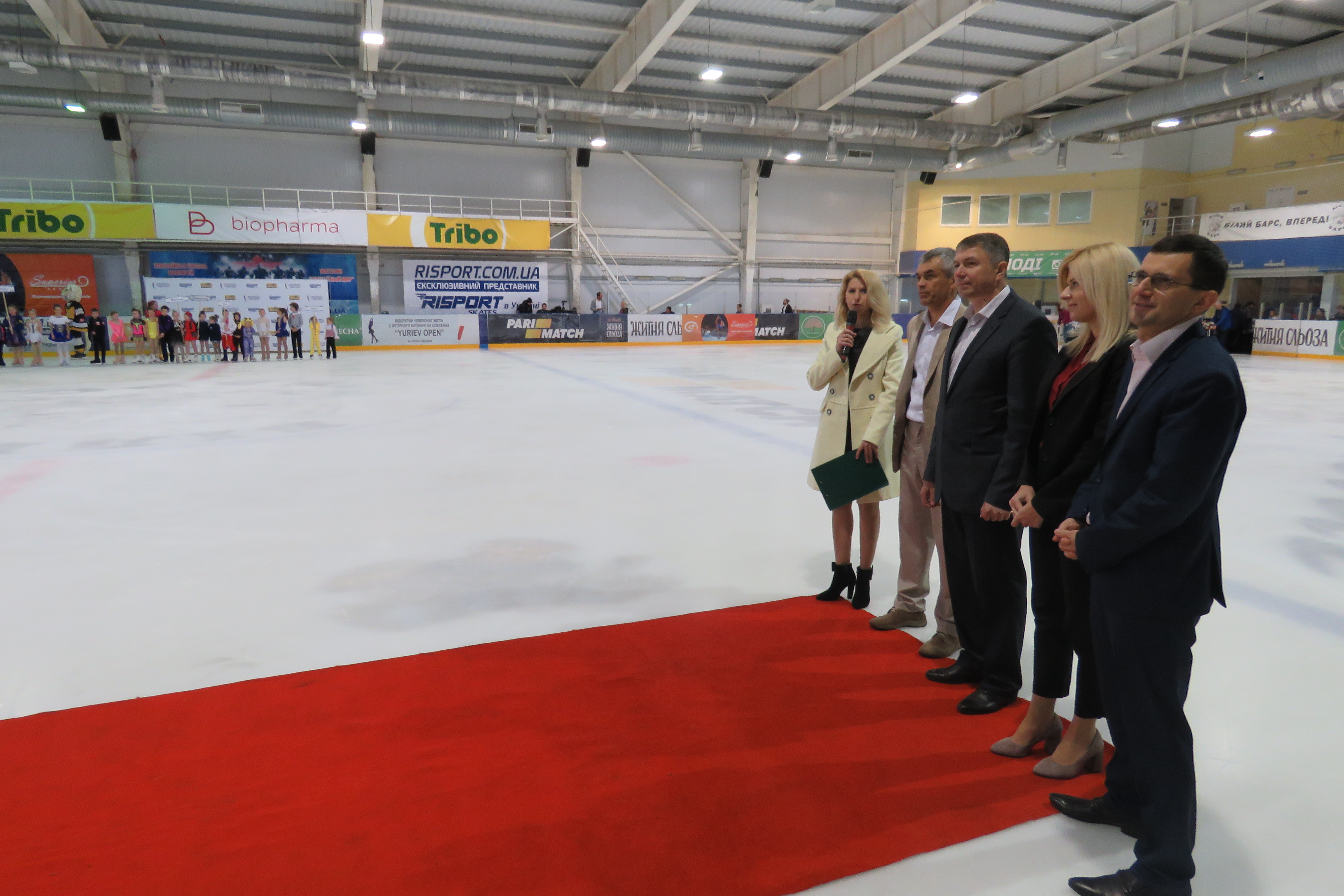 Урочисте відкриття чемпіонату з фігурного катання YURIEV OPEN – 2018