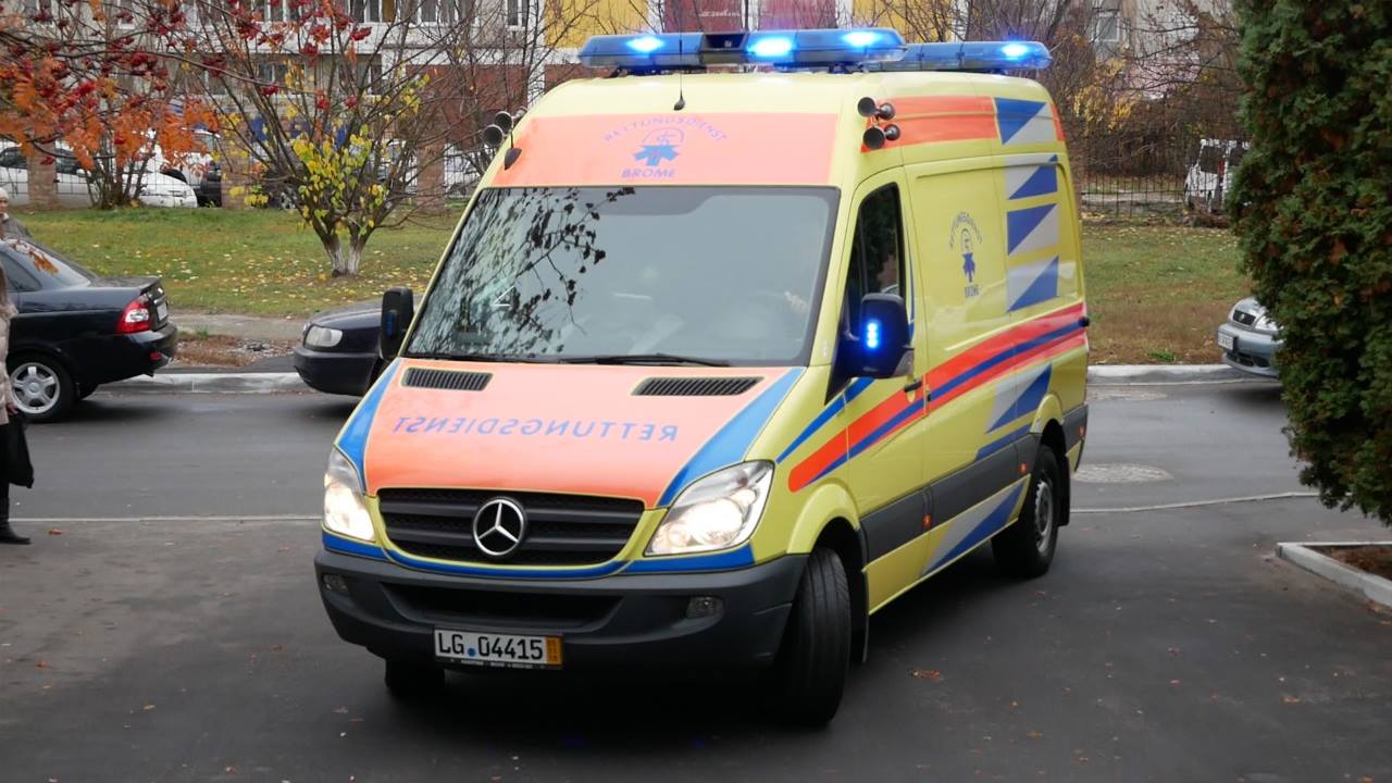 Сподіваємося, що на реанімобілі від «Хоф Шлютер» буде врятовано не одне життя