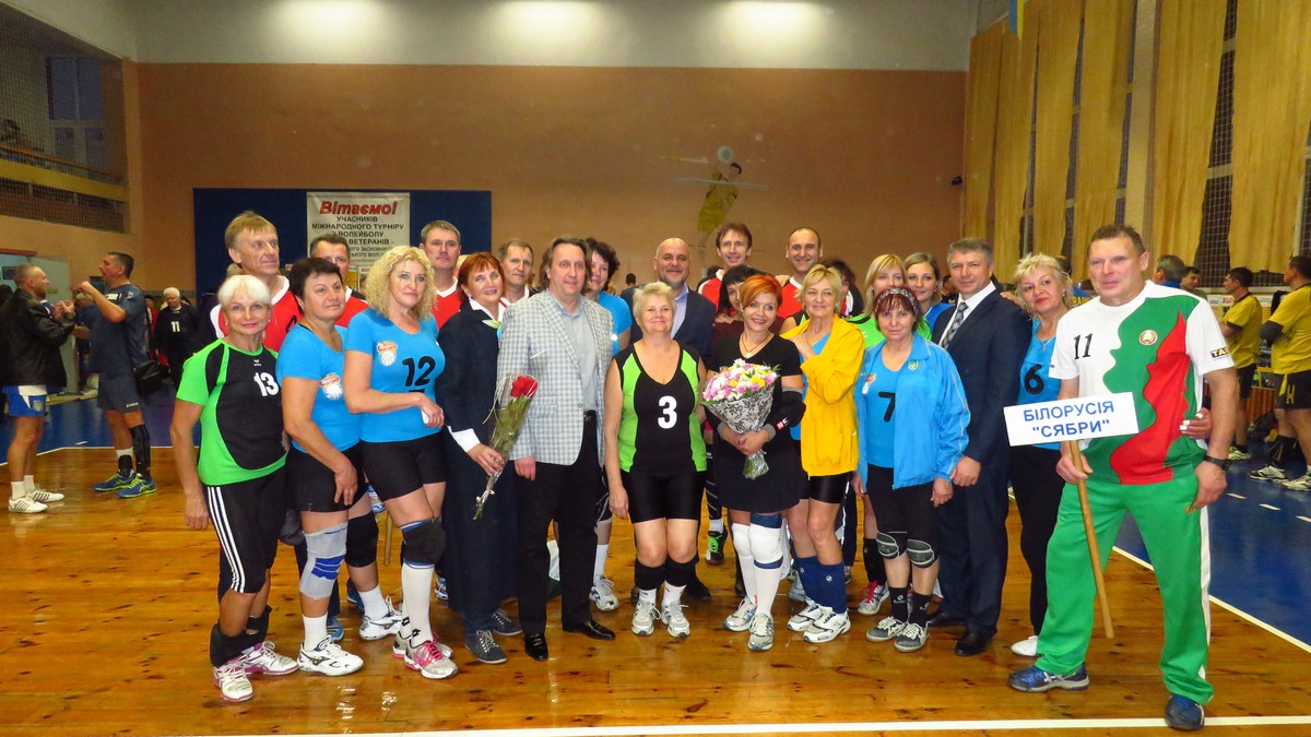 У Білій Церкві відбулися ХІІ Міжнародні змагання з волейболу серед команд ветеранів