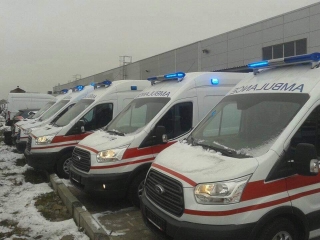 У 2018 році для екстреної медичної допомоги Київщини придбано 10 карет швидкої меддопомоги