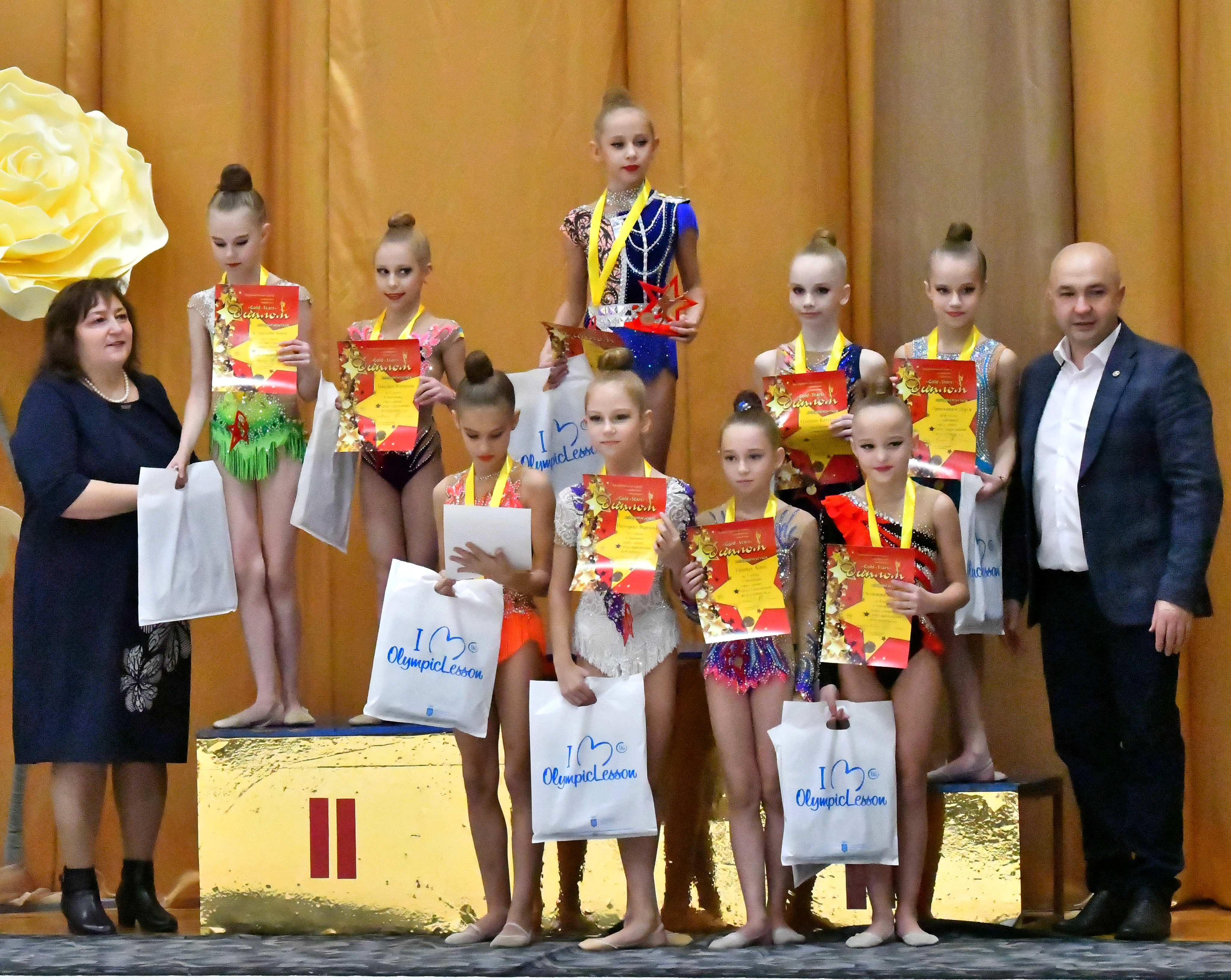 Турнір з художньої гімнастики «Golden Stars» під патронатом Національного Олімпійського комітету України