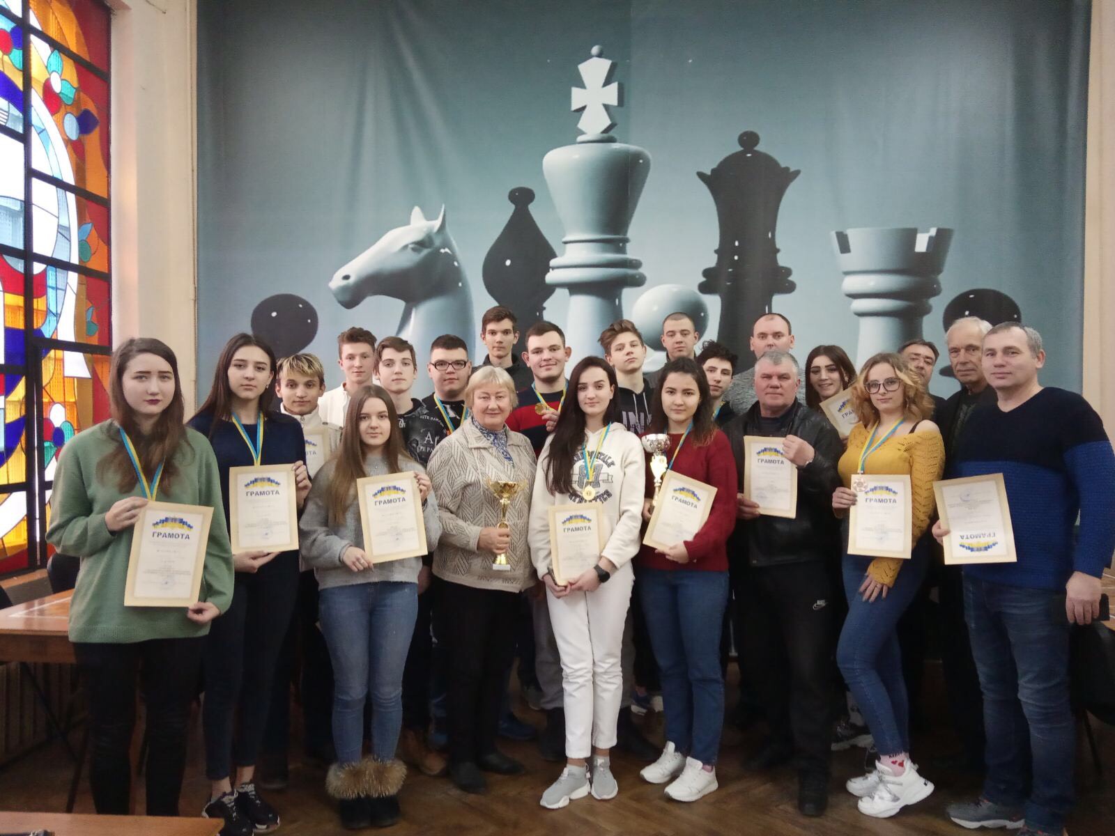 Відбулися змагання з шахів за програмою міських спортивних ігор студентської молоді 