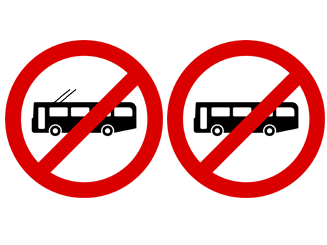25 та 26 квітня 2020 року буде заборонено використання громадського транспорту всіх форм власності