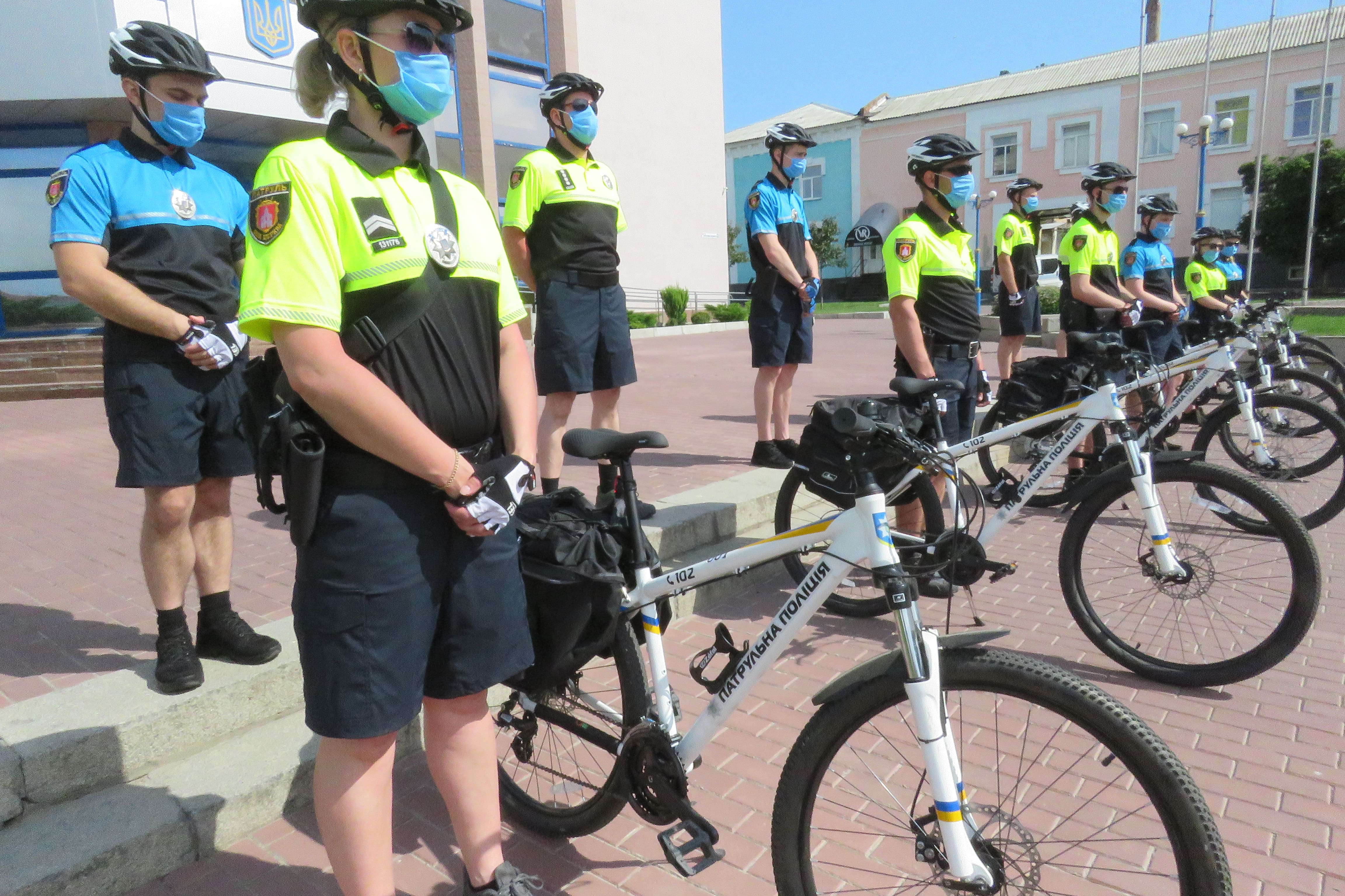 Поліцейський велопатруль – новий формат забезпечення громадської безпеки та правопорядку в Білій Церкві