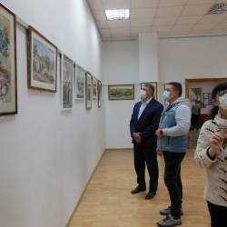 Відбулося відкриття персональної виставки майстрині акварельного живопису Ольги Мілейко «Краса поруч»